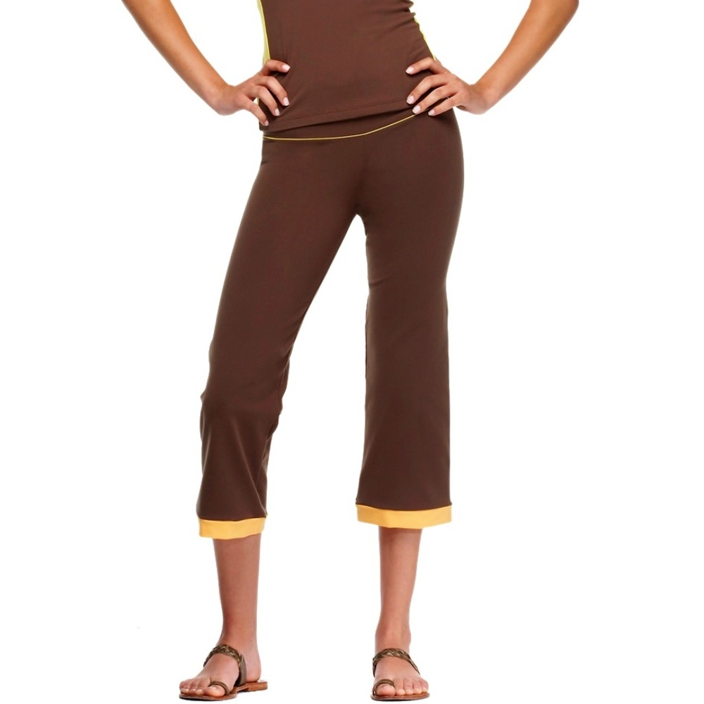 Tricolor Capri Pants