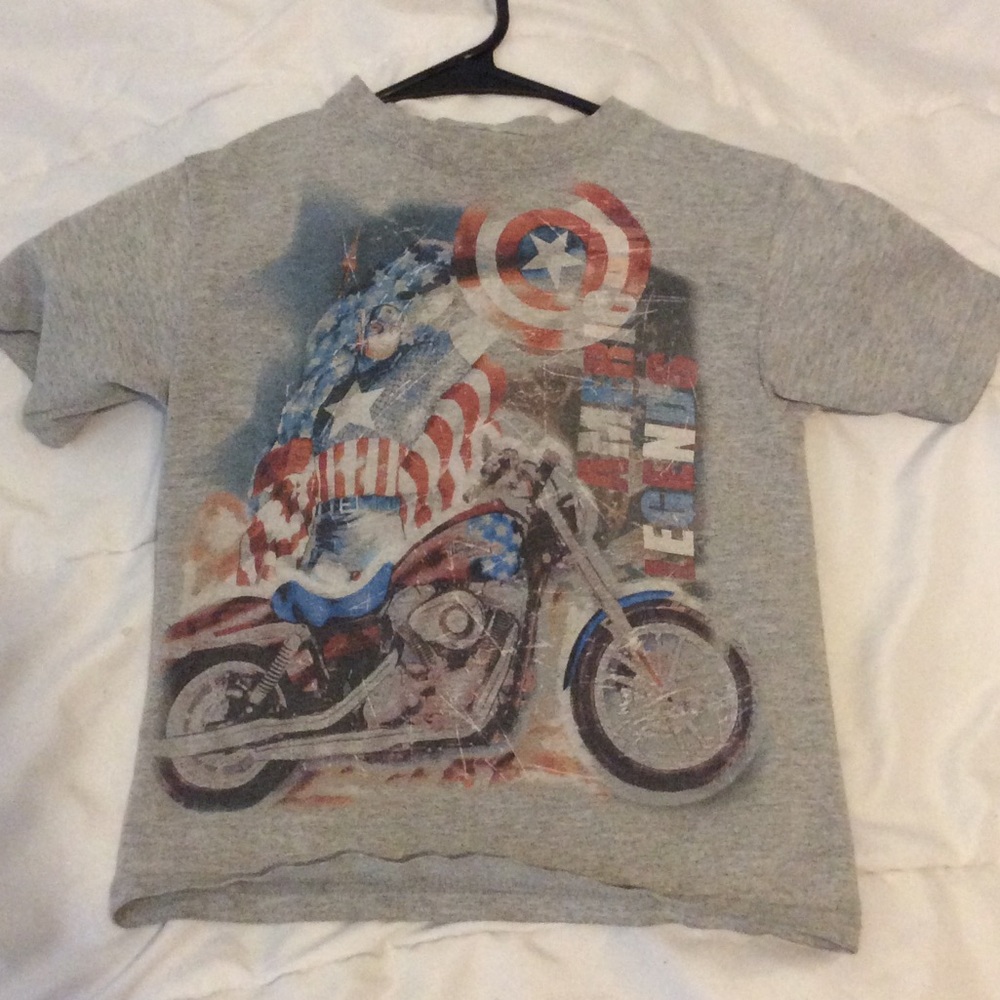 Marvel Harley Davidson T shirt
