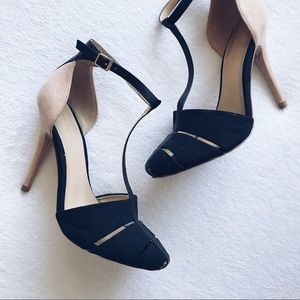 ZARA Cangrejera Tacon Strappy Heels