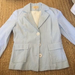 FRANCESCAS SEERSUCKER BLAZER