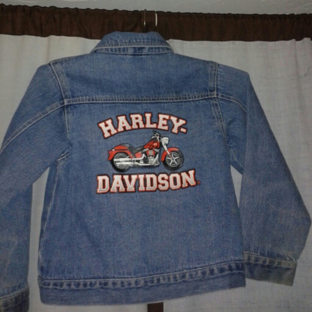 AUTHENTIC HARLEY DAVIDSON JEAN JACKET