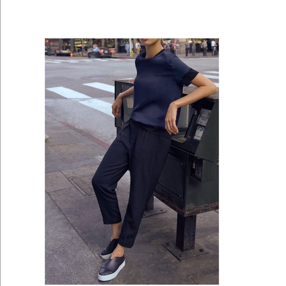 Vince's Wallace Leather Sneakers