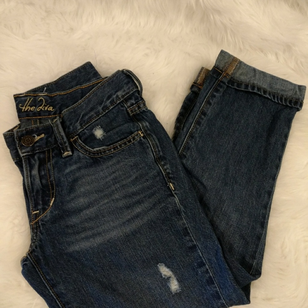 Girls old Navy the diva capris size zero euc