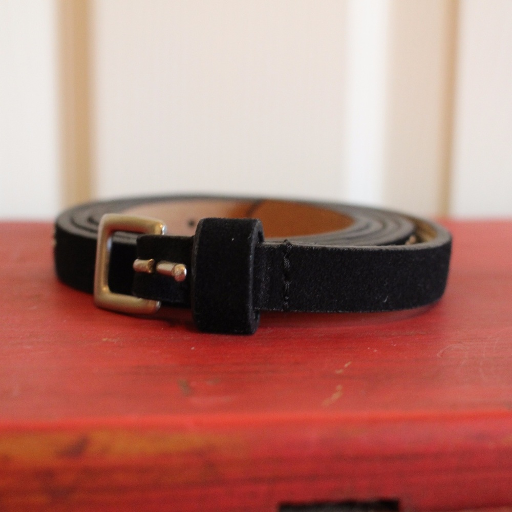 Black Detailed Belt