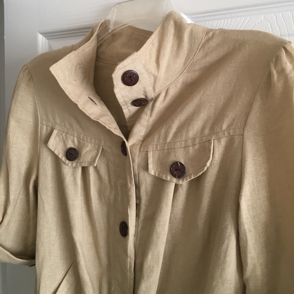 Stylish Tan Jacket - Picture 4 of 4