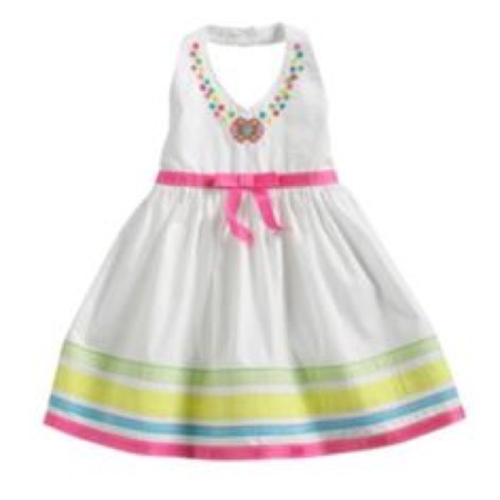 Girls halter dress