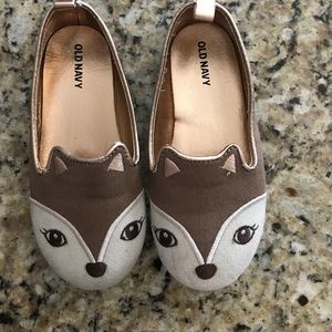 Girls fox shoes