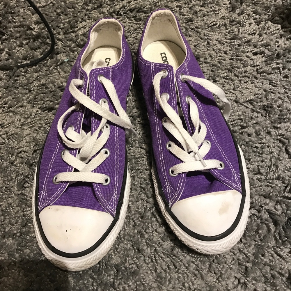 Purple converse