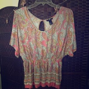 H&M paisley top