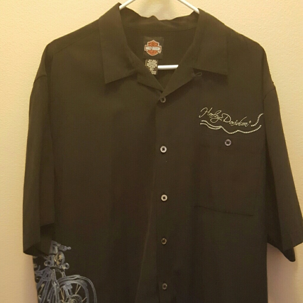 Harley Davidson Shirt w Embrodery
