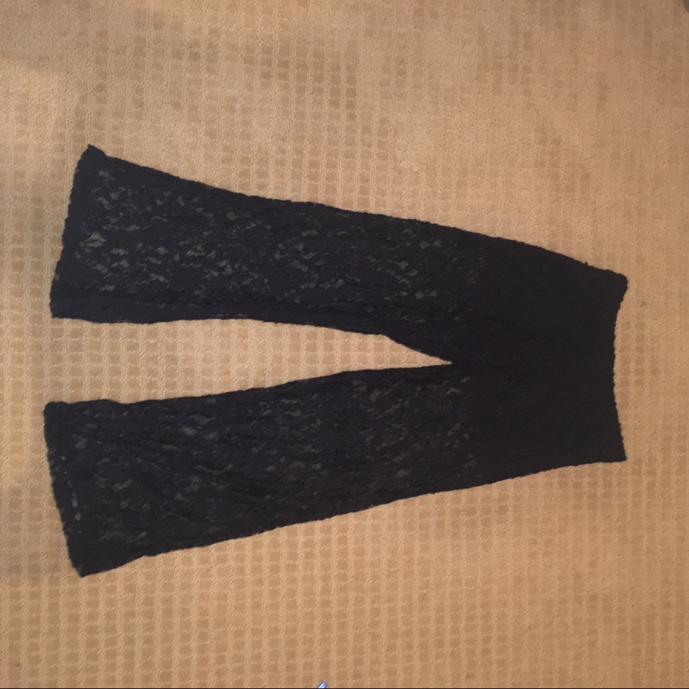 Lace pants