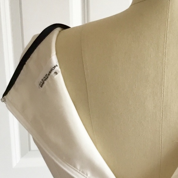 Pinup retro style fishtail wiggle/pencil dress - Picture 5 of 8