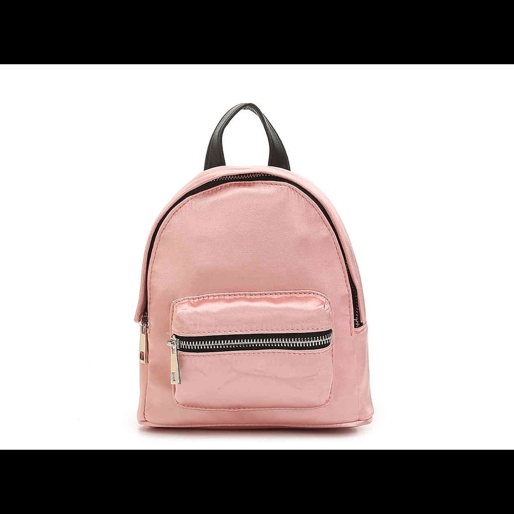 Velvet Light Pink mini book bag