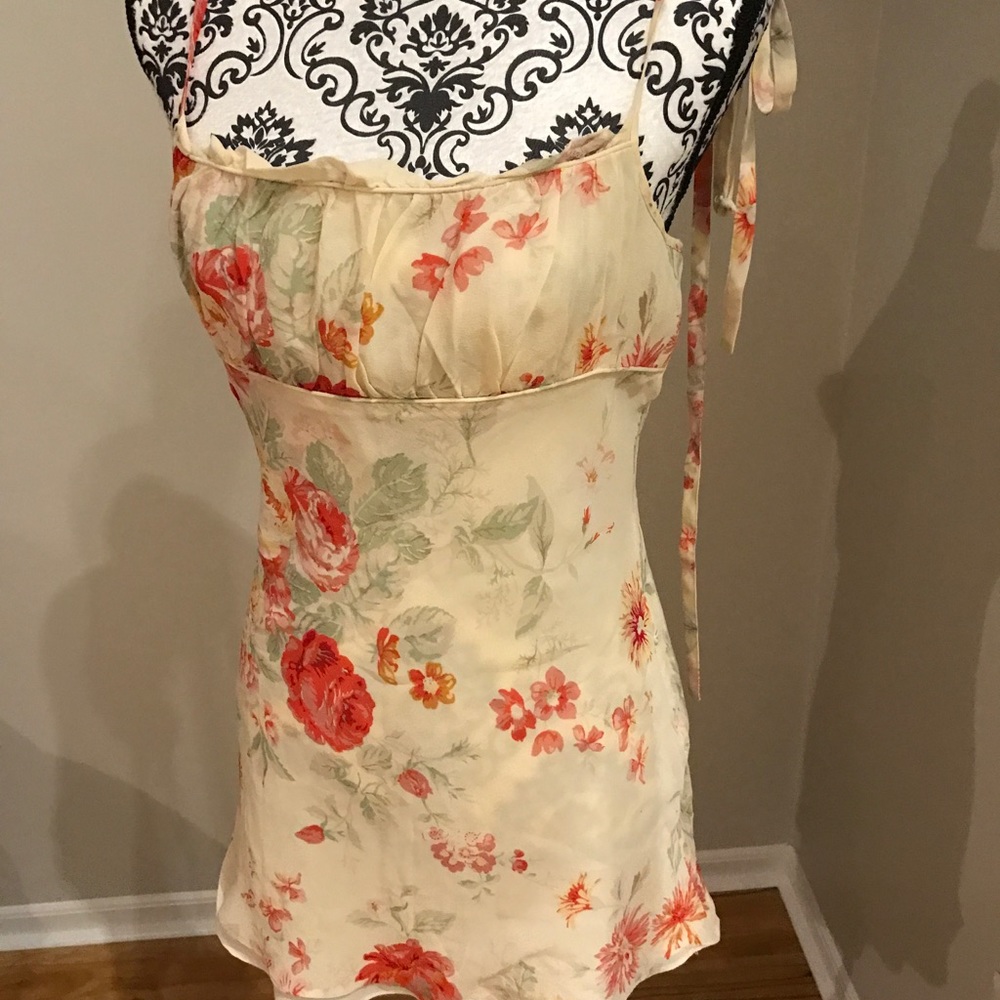 Woman spaghetti strap tank top