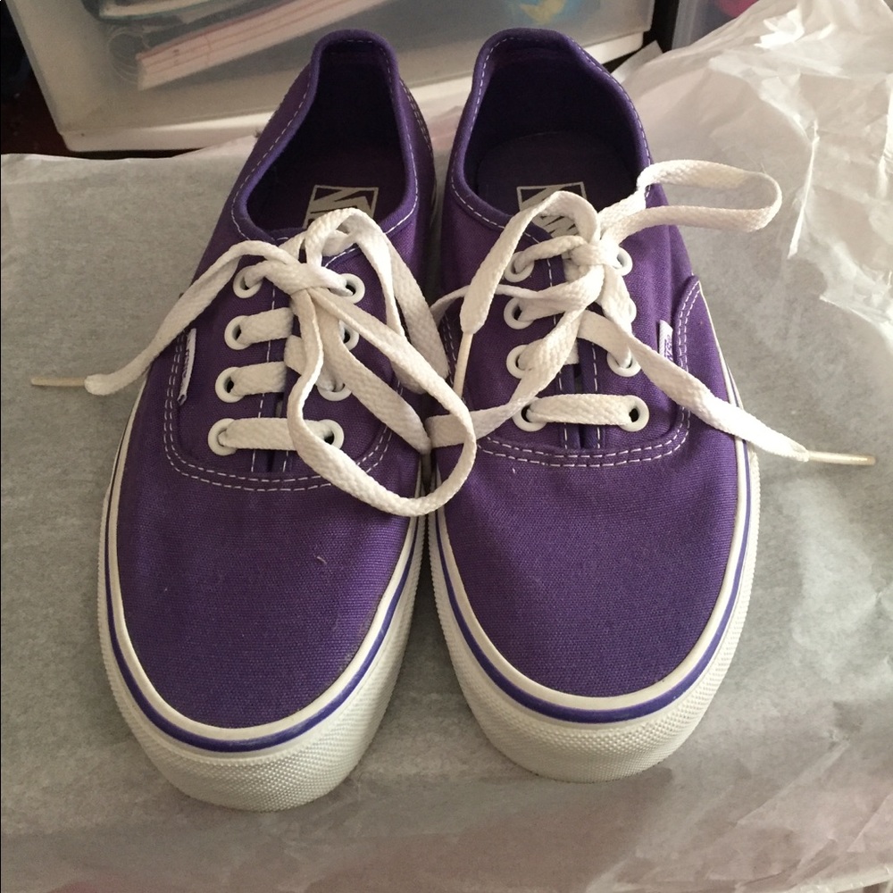 Purple vans