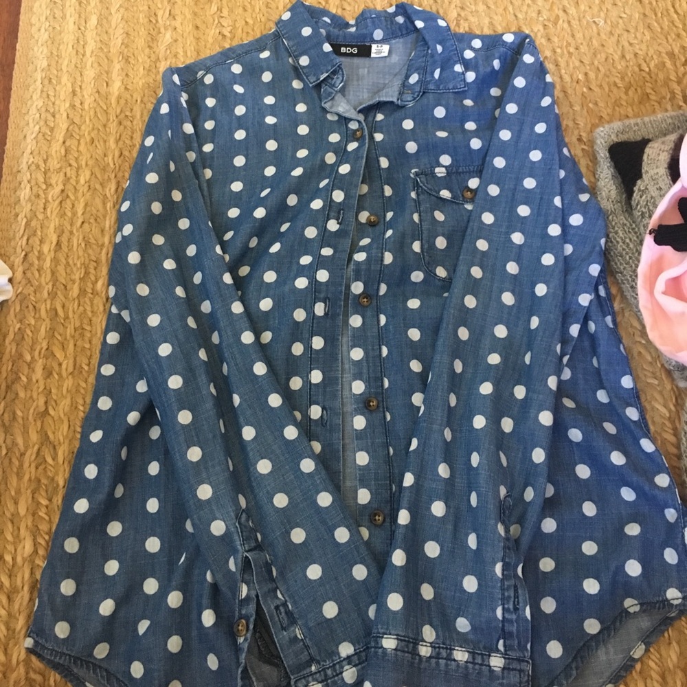 URBAN OUTFITTERS JEAN SHIRT