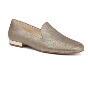 Nine West Gold Slip-on Loafers