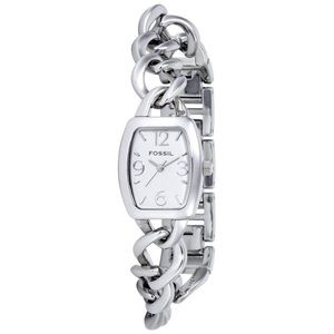 Fossil Ladies Metal Watch Silver