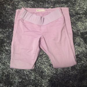 💕Asos maternity lilac color jeans US size 4