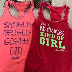 Lorna Jane set of two shirts