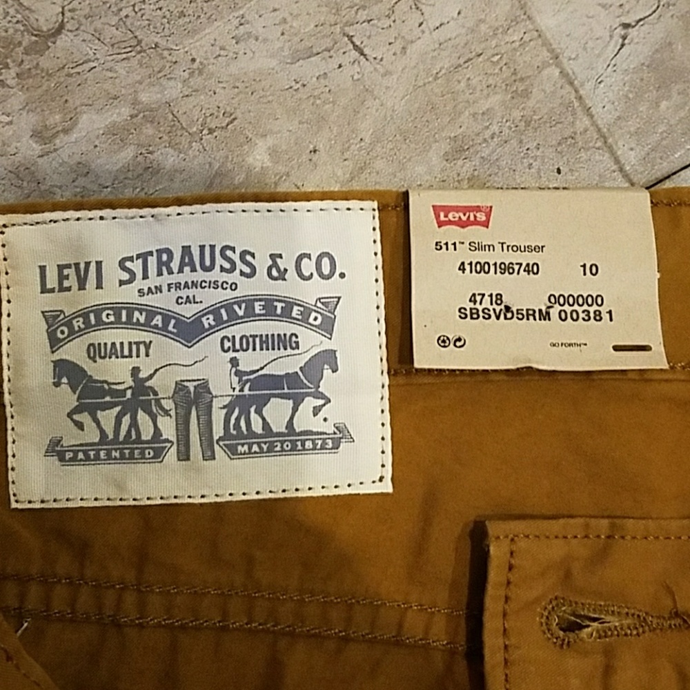 Levi's 511 Slim Trouser - Picture 4 of 4