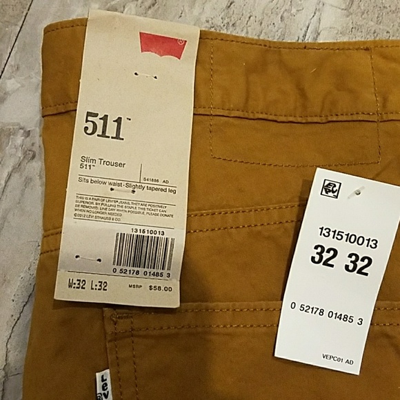 Levi's 511 Slim Trouser - Picture 2 of 4