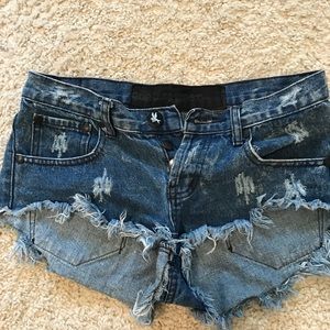 One teaspoon shorts