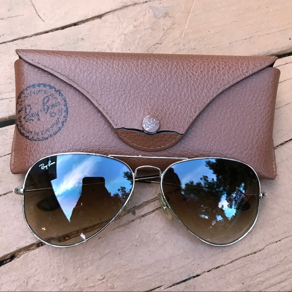 RAY BAN AVIATOR SUNGLASSES