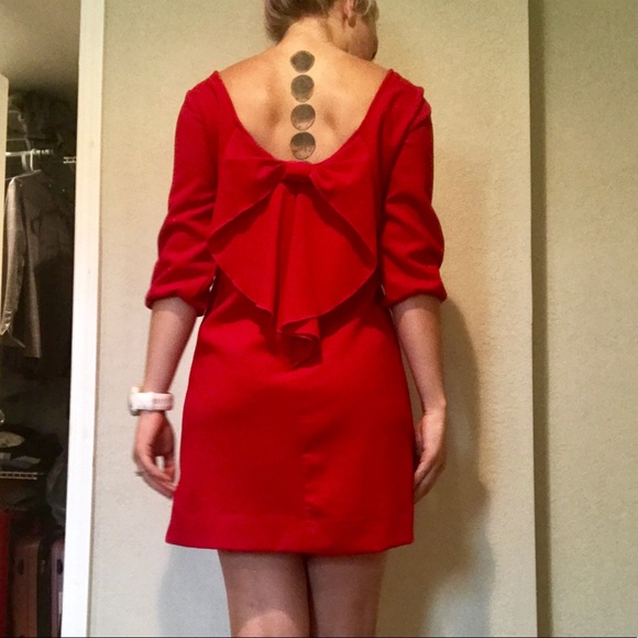 Bow Back / Backless Party Dress - Picture 1 of 2