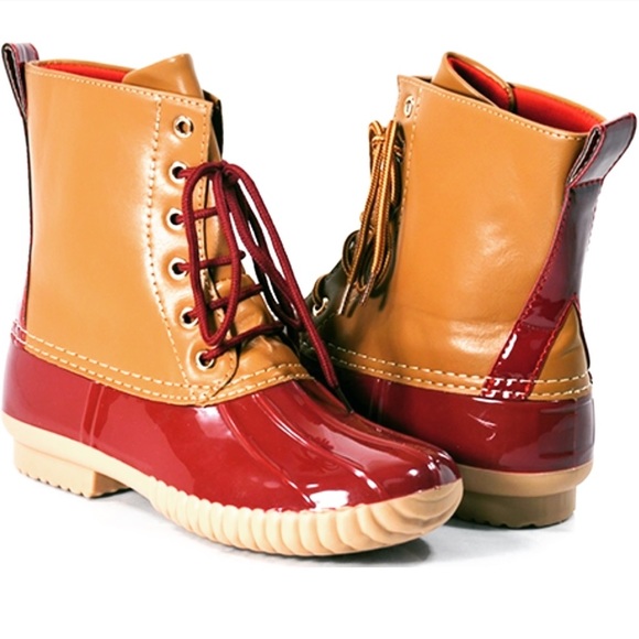 🆕Duck Boots Beautiful Color Read Description - Picture 3 of 6