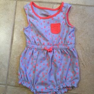 Cat and Jack 6-9 month romper