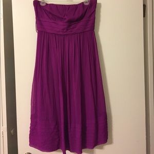 Strapless J Crew dress