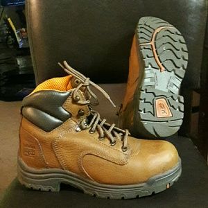 timberland composite toe safety work boots size 9w