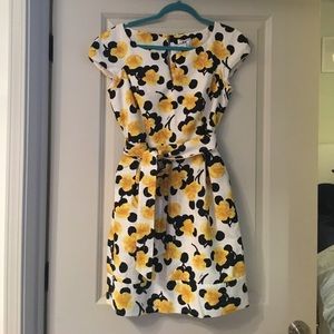 Floral Hayley Milly Dress with belt