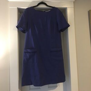 LOFT Blue Work Dress