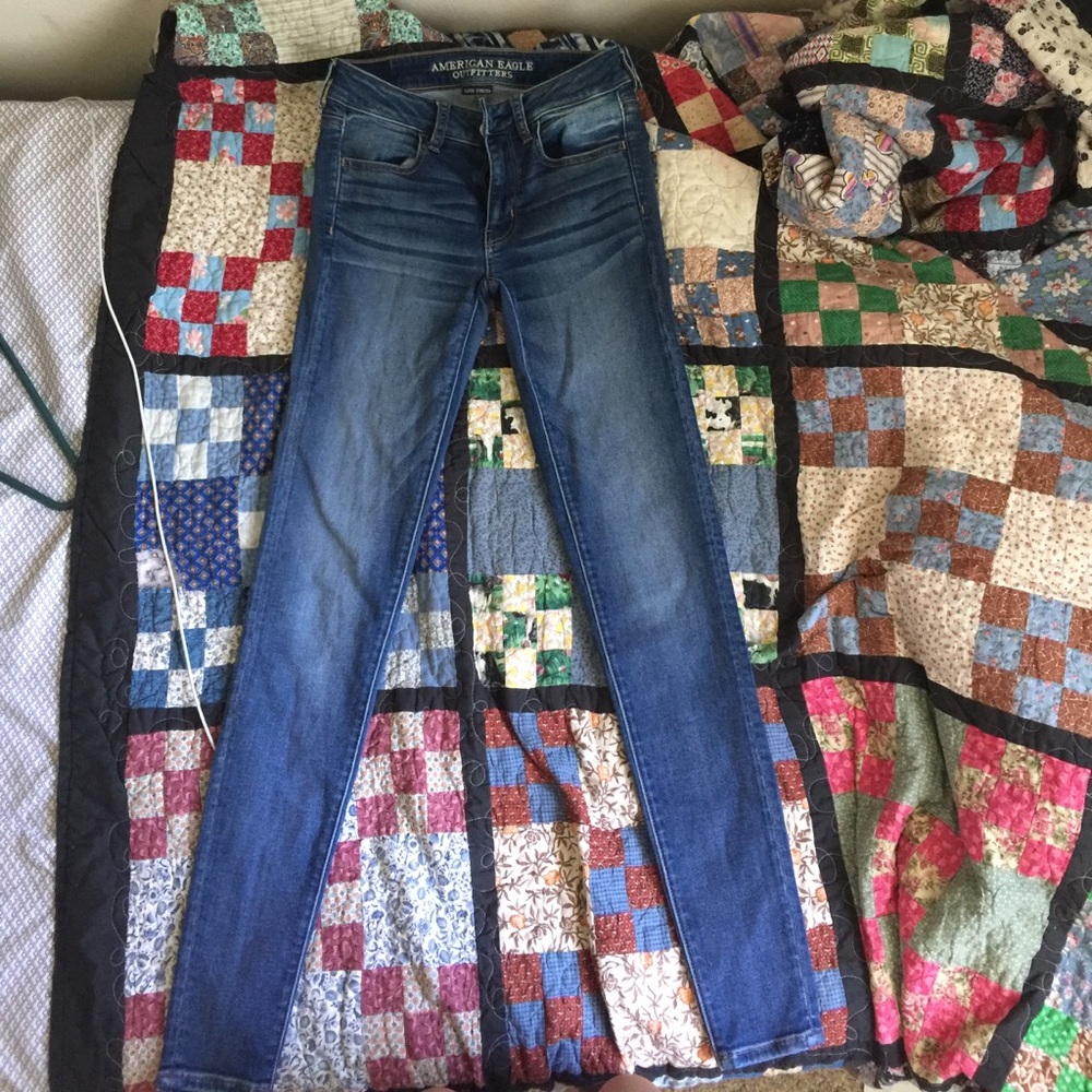 AEO JEGGINGS size 2 long