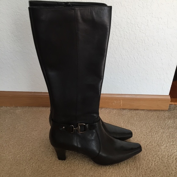 anne klein iflex boots black
