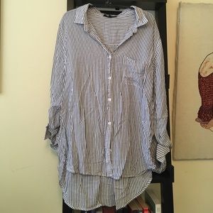 Pin striped blouse