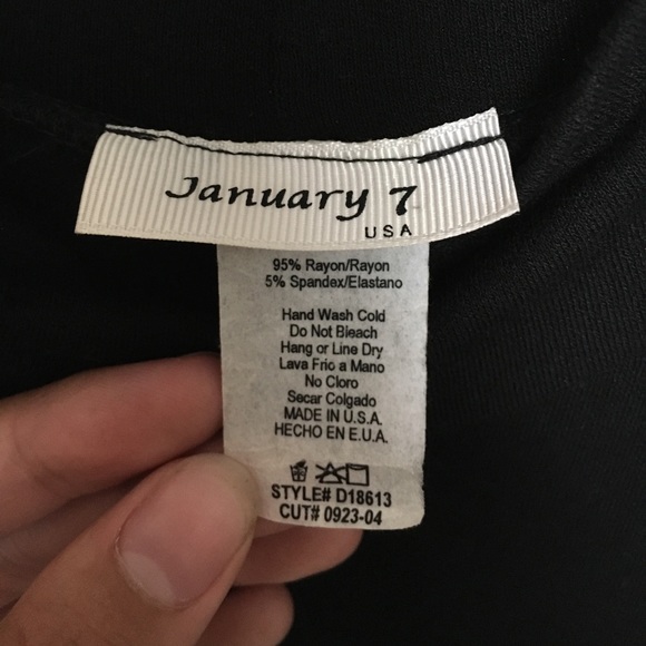 Black hi-neck dress - Picture 5 of 5