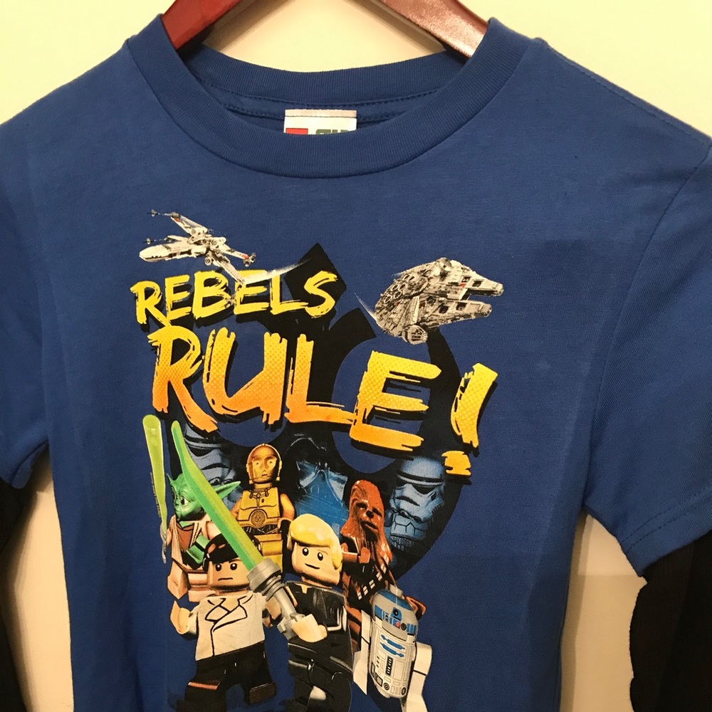 B 7  Lego shirt brand spankin new with tags.