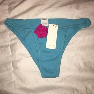 NWT girls Vix turqouise blue swimsuit bottom