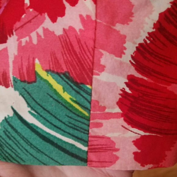 Nanette Lepore Strapless Tropical Print Dress - Picture 6 of 8