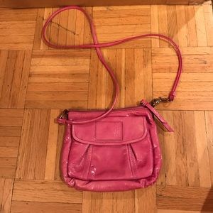 Pink Coach Crossbody!!