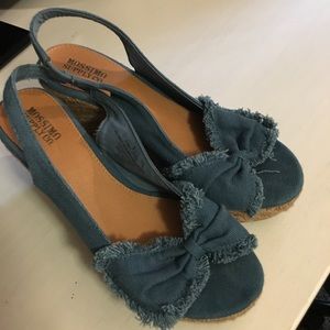 Mossimo Denim wedges