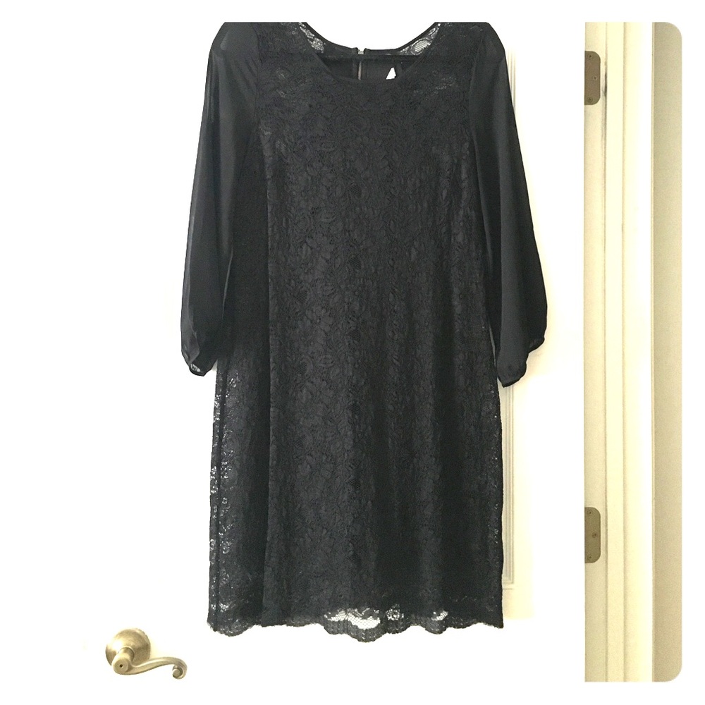 Black Lace Dress