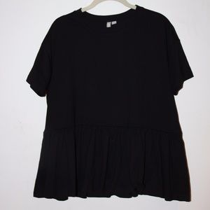 ASOS Loose Peplum Shirt