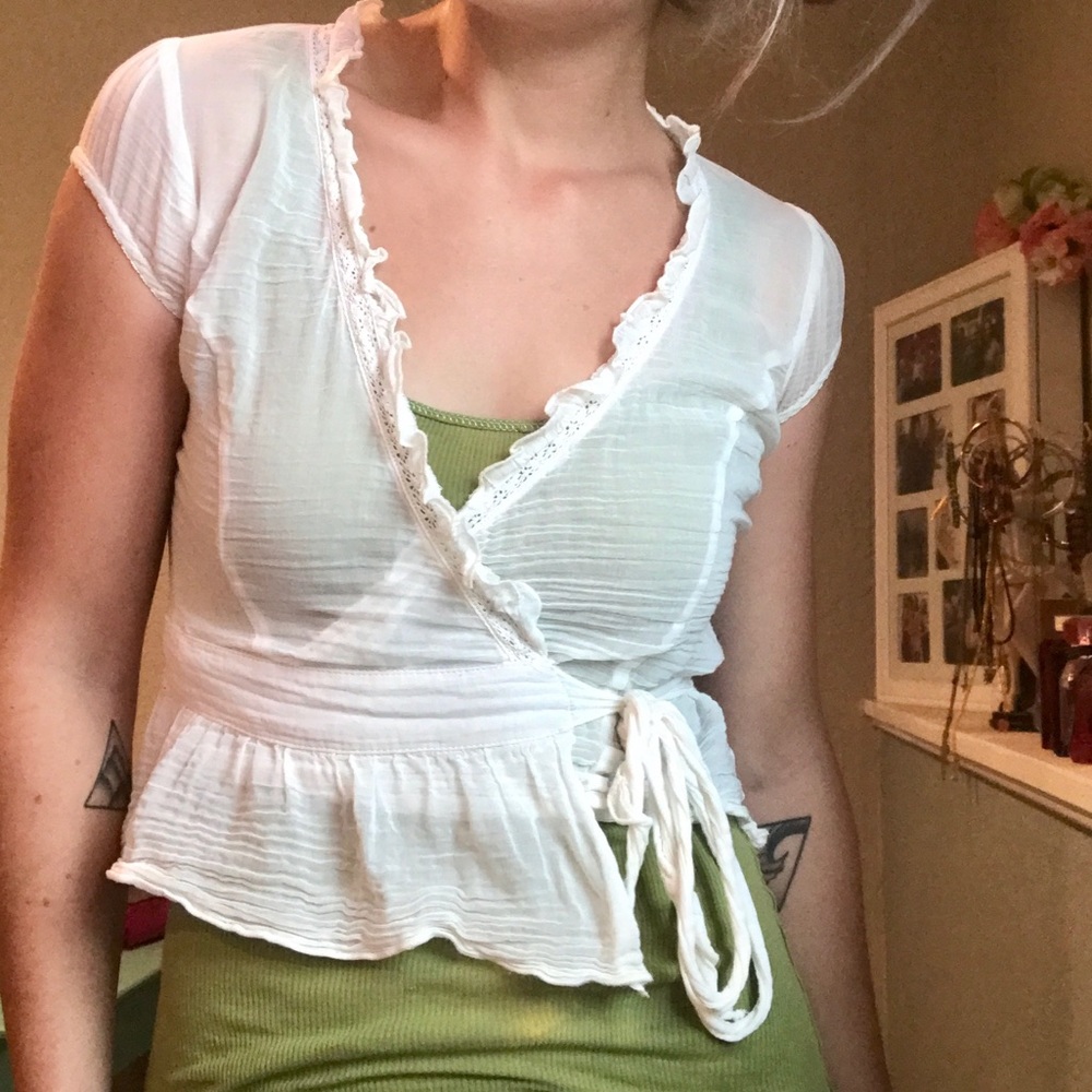 Free People wrap top