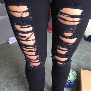Ripped skinny Guess Jeans