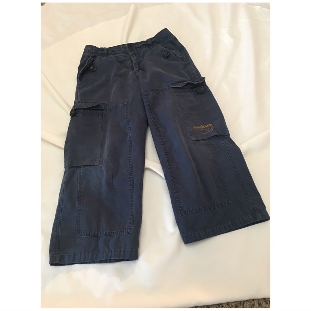 Oshkosh B'gosh blue cargo khakis
