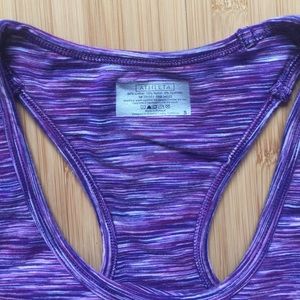 Athleta razor back purple